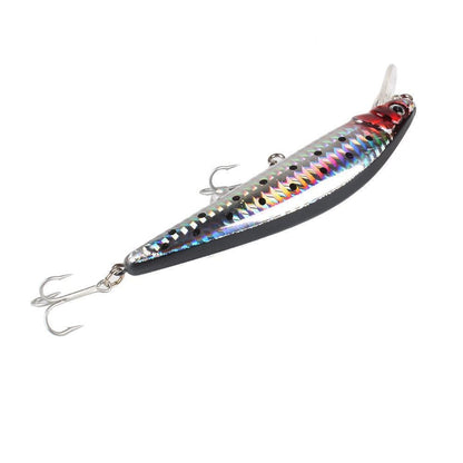 LED Electric Vibrating Fishing Lure, 11cm Rechargeable by HitMyNeed