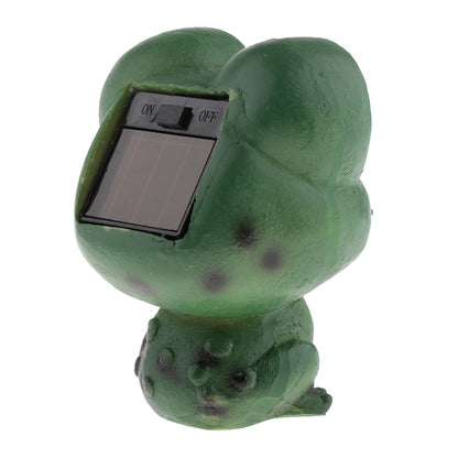 LED Eyes Solar Garden Frog Outdoor Light by HitMyNeed