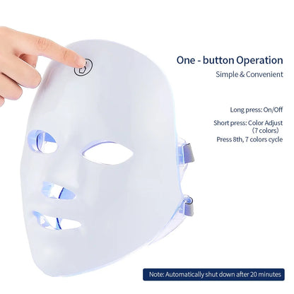 LED Face and Neck Skin Care Massager Set (2 pcs) by HitMyNeed