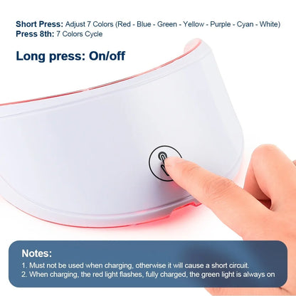 LED Face and Neck Skin Care Massager Set (2 pcs) by HitMyNeed