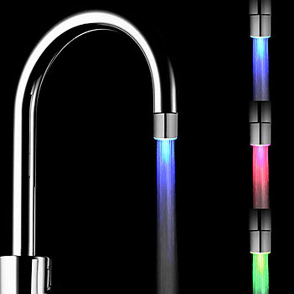LED Faucet Light with Temperature Sensor by HitMyNeed