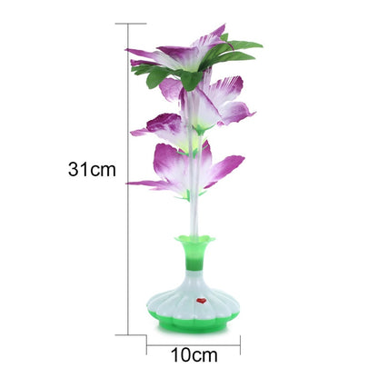 LED Fiber Optic Light Flower Vase Night Lamp by HitMyNeed