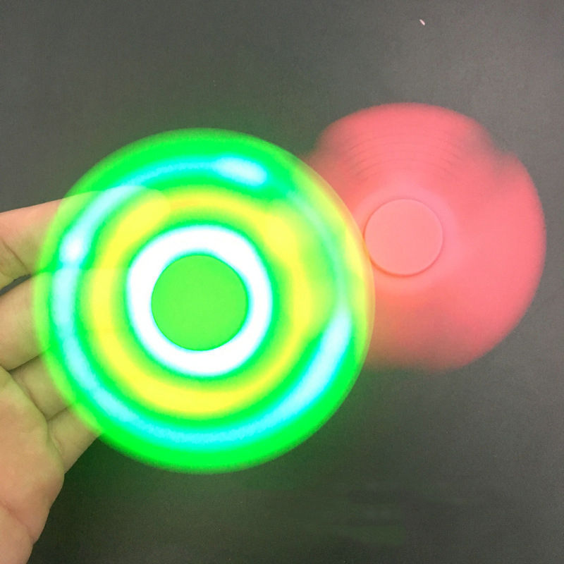 LED Fidget Spinner with Bluetooth Speaker by HitMyNeed