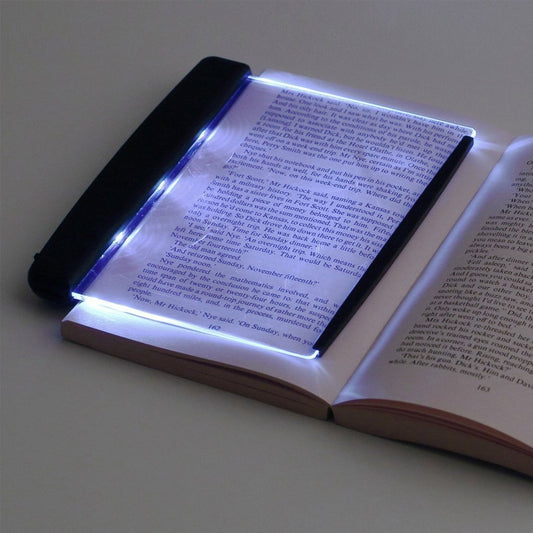 LED Flat Book Light Page Reading Lamp by HitMyNeed