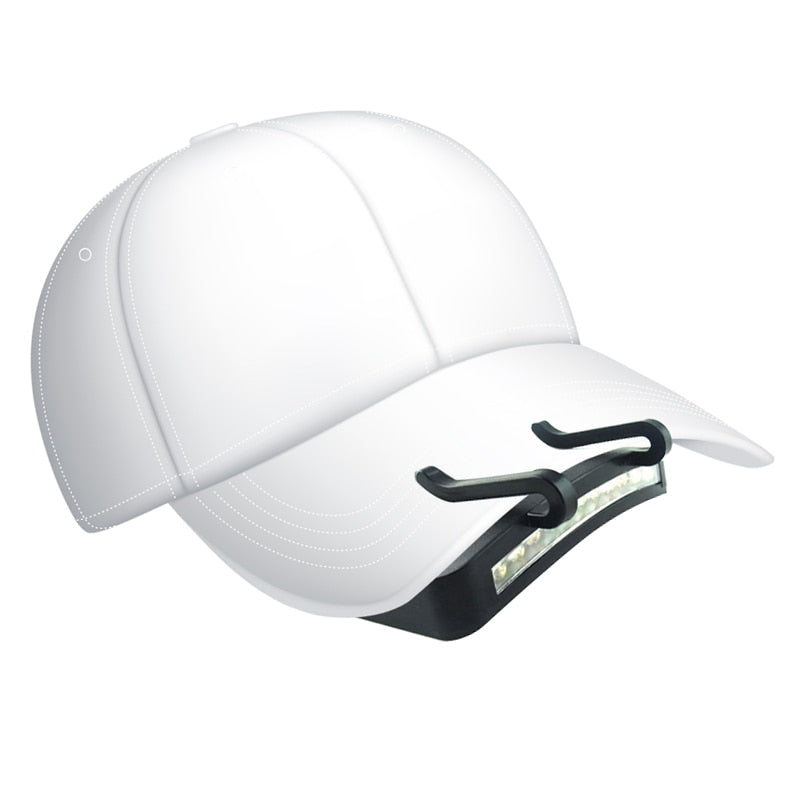 LED Hat Clip Light Outdoor Headlamp by HitMyNeed