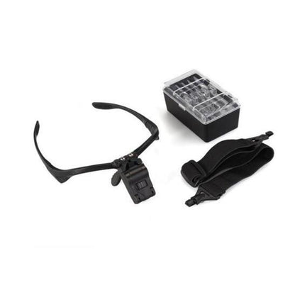 LED Headband Magnifying Reading Glasses Set by HitMyNeed