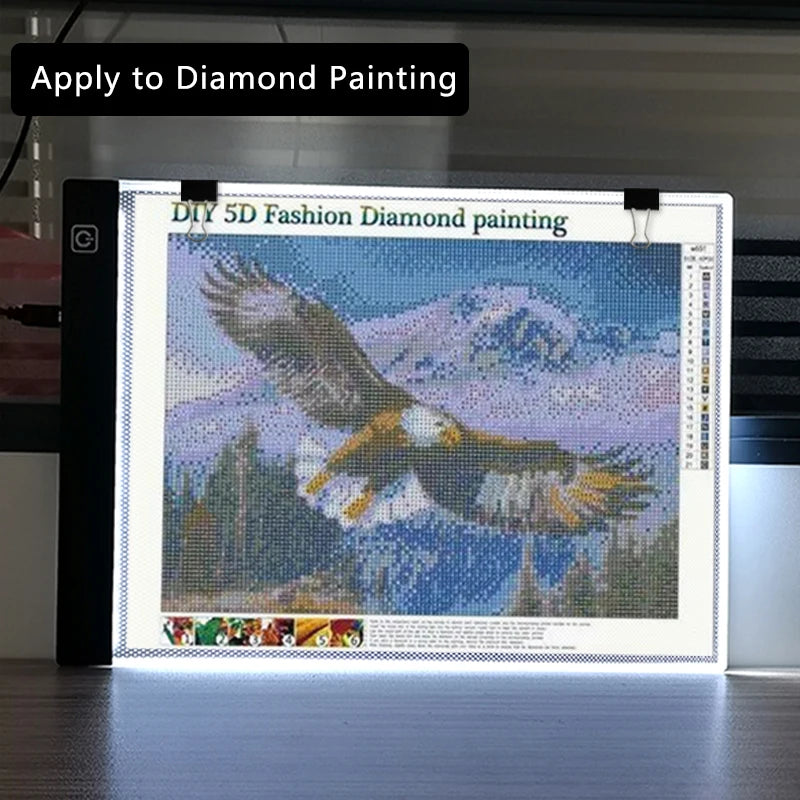 LED Light Box for Tracing with 3-Level Dimming by HitMyNeed