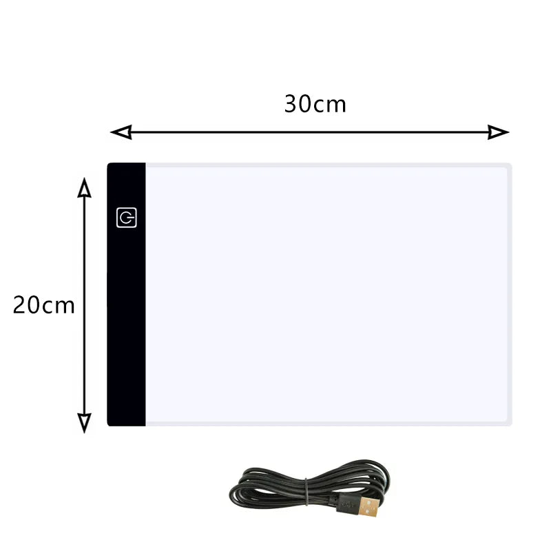 LED Light Box for Tracing with 3-Level Dimming by HitMyNeed
