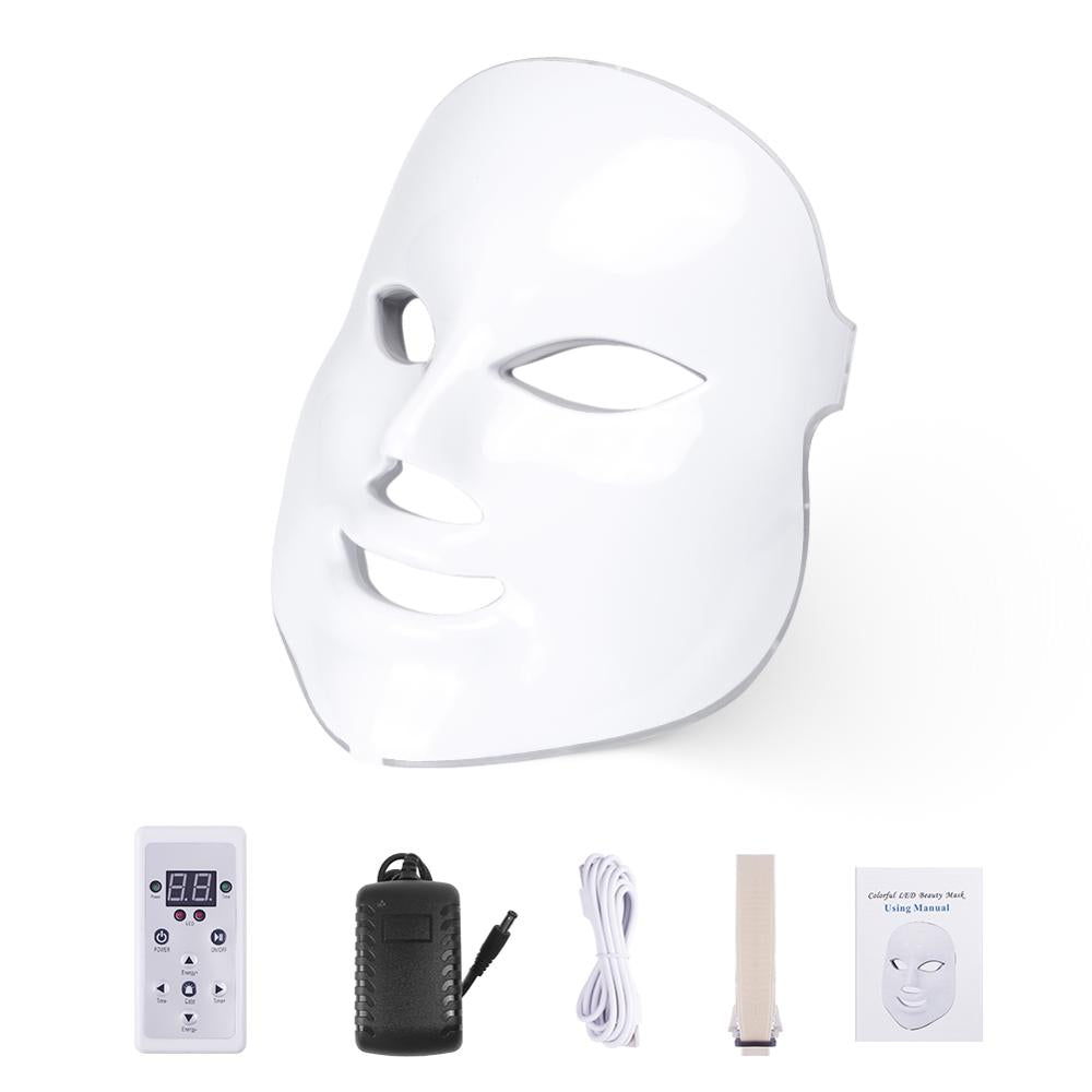 LED Light Therapy Facial Mask for Skin Rejuvenation by HitMyNeed