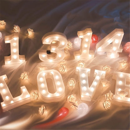 LED Light Up Alphabet Letter Decoration by HitMyNeed