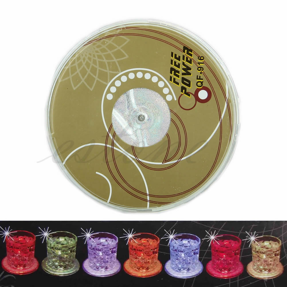 LED Light Up Drink Coasters for Parties & Events by HitMyNeed