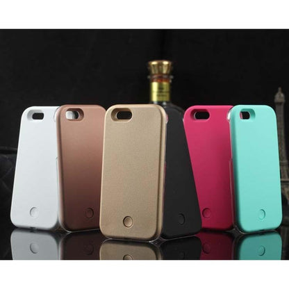 LED Light-Up Selfie Case for iPhone by HitMyNeed