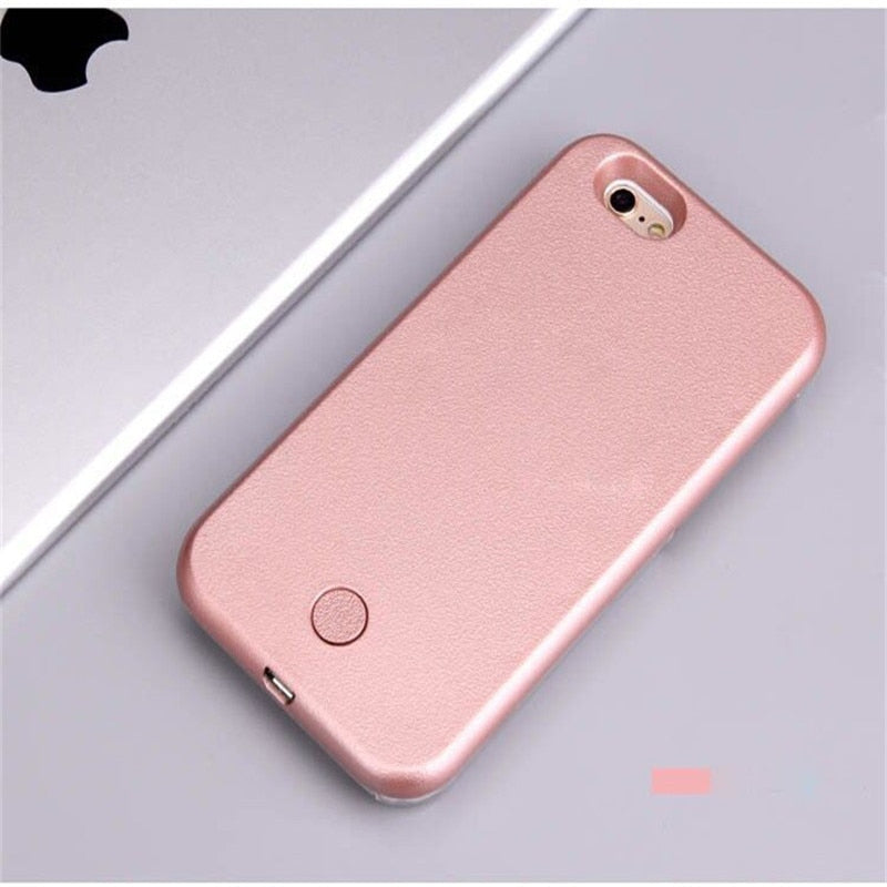 LED Light-Up Selfie Case for iPhone by HitMyNeed
