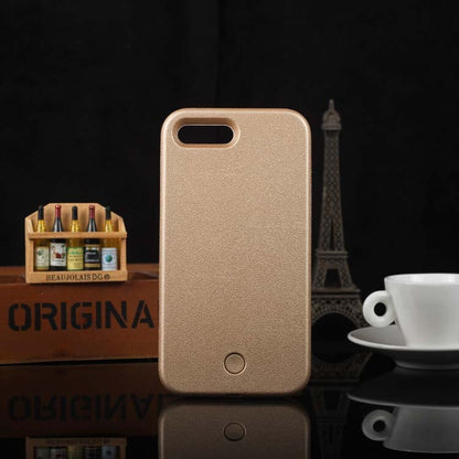 LED Light-Up Selfie Case for iPhone for-iphone-6-6s gold by HitMyNeed