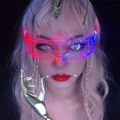 LED Light Up Sunglasses Party Glow Eyewear by HitMyNeed