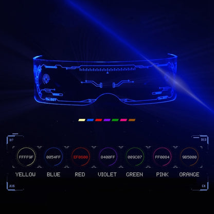 LED Light Up Sunglasses Party Glow Eyewear by HitMyNeed