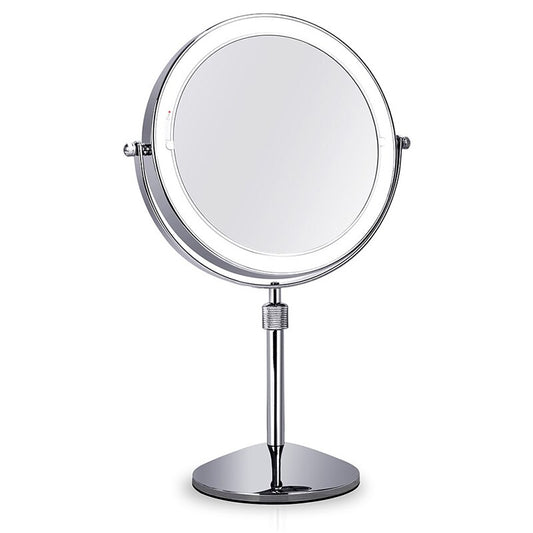 LED Lighted 10x Magnifying Makeup Mirror by HitMyNeed