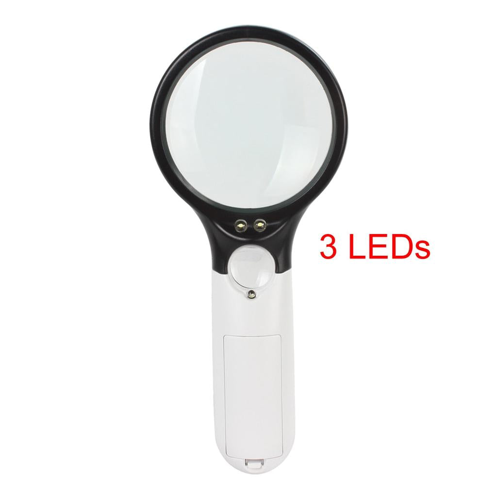 LED Lighted Dual Lens Magnifying Glass by HitMyNeed