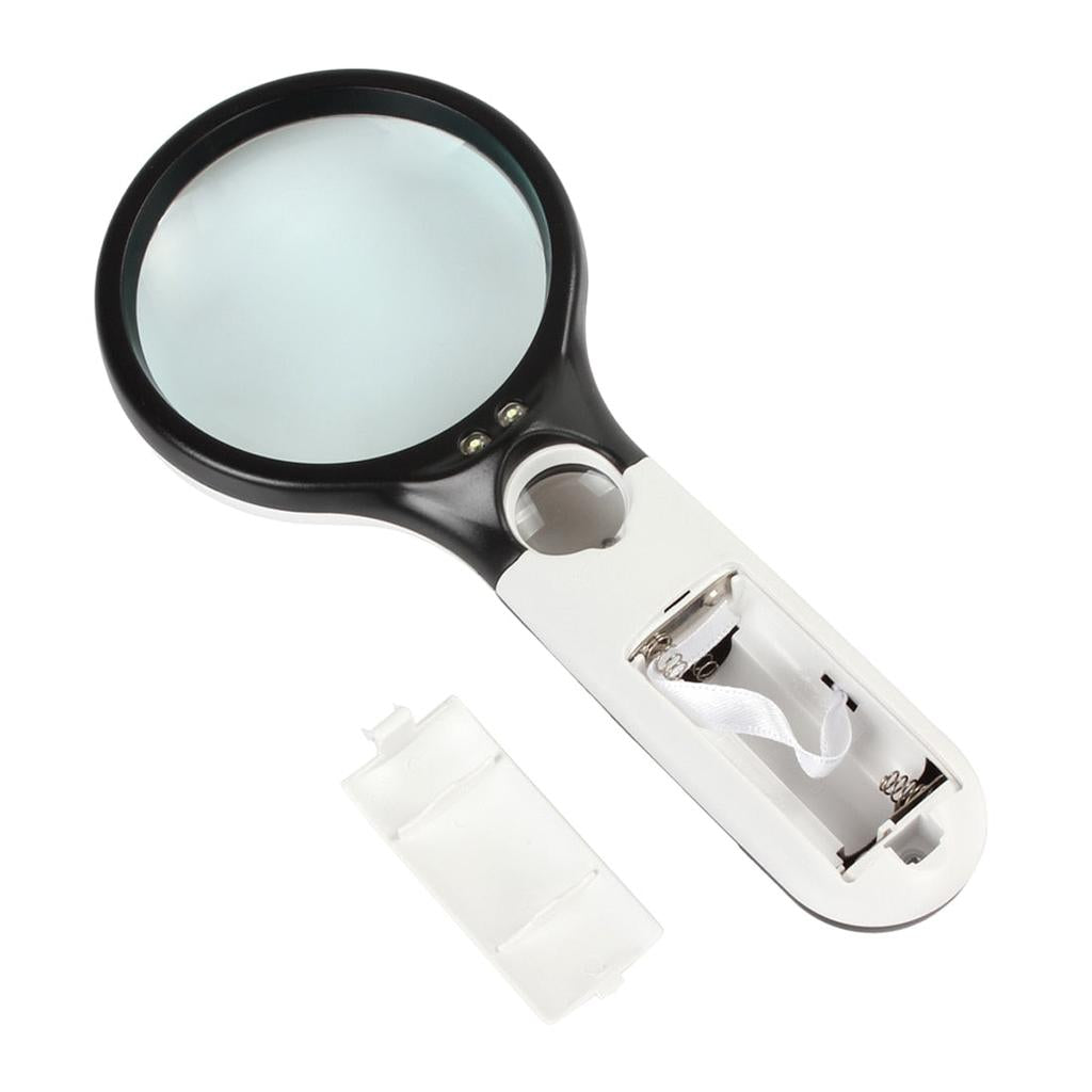 LED Lighted Dual Lens Magnifying Glass by HitMyNeed