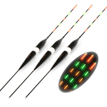 LED Luminous Fishing Bobber Float Set (3 Pack) by HitMyNeed