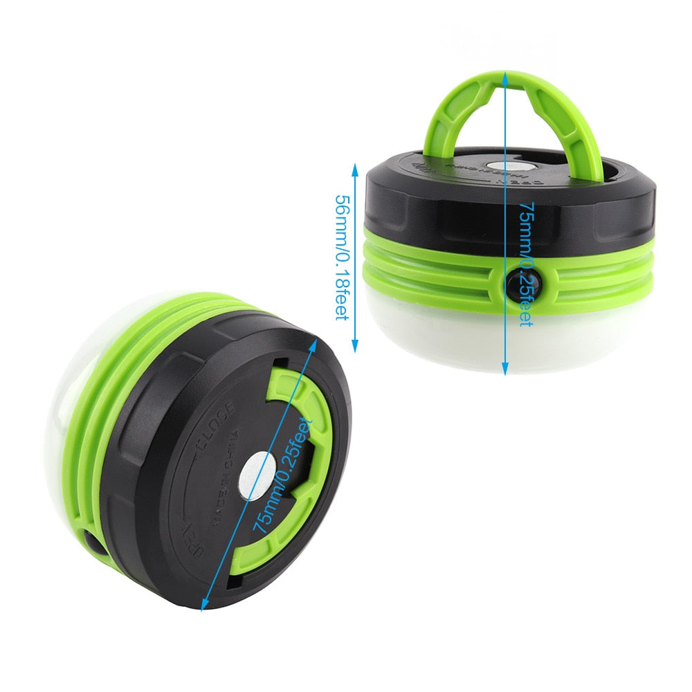 LED Magnetic Mini Camping Light 300 Lumens by HitMyNeed