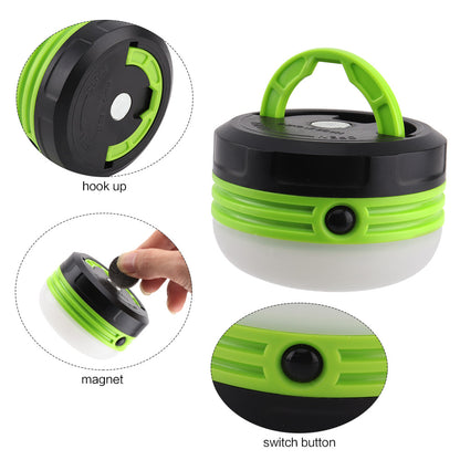 LED Magnetic Mini Camping Light 300 Lumens by HitMyNeed
