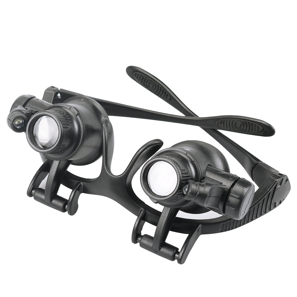 LED Magnifying Eyeglasses for Watch & Jewelry Repair by HitMyNeed