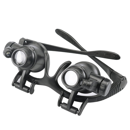 LED Magnifying Eyeglasses for Watch & Jewelry Repair by HitMyNeed