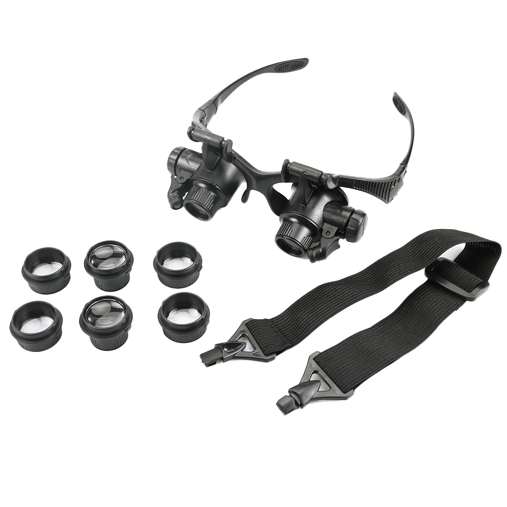 LED Magnifying Eyeglasses for Watch & Jewelry Repair by HitMyNeed