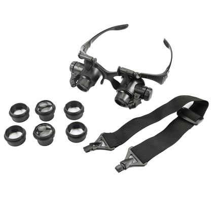 LED Magnifying Eyeglasses for Watch & Jewelry Repair by HitMyNeed