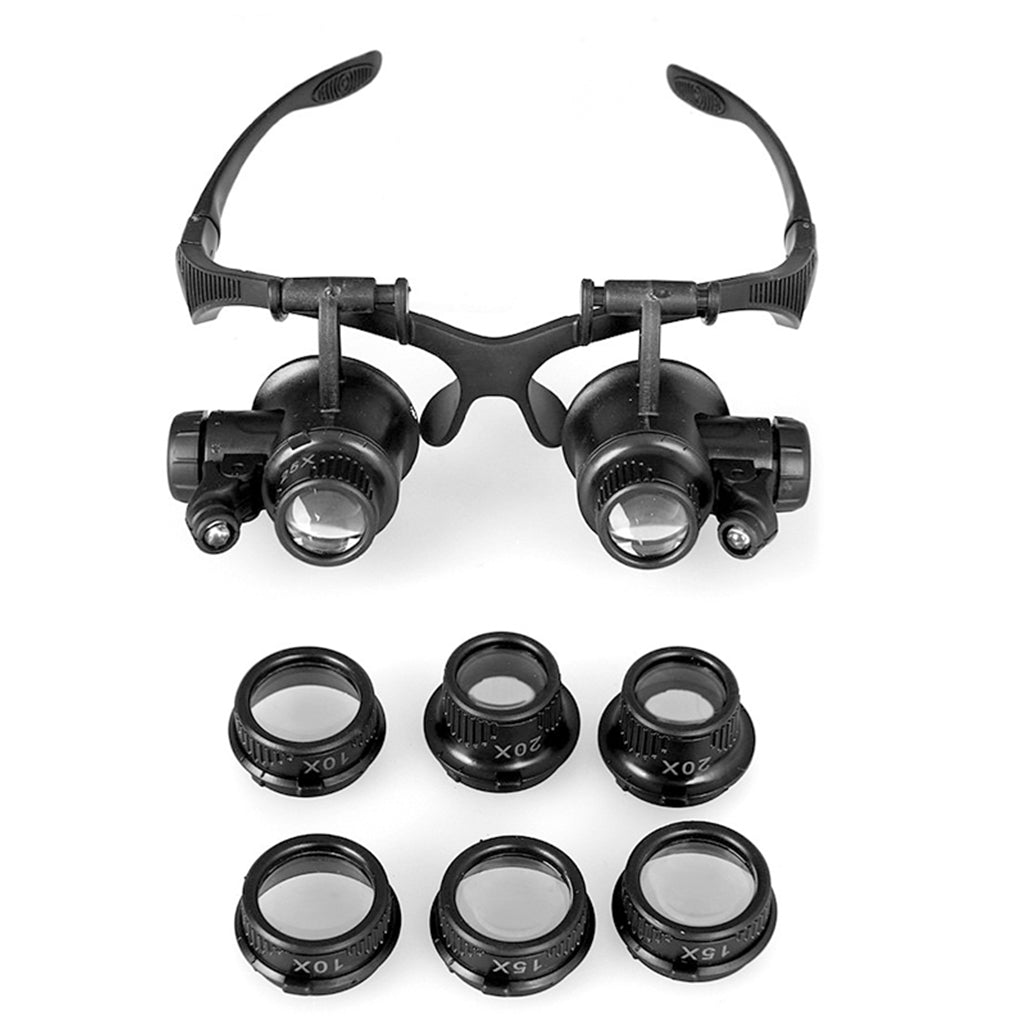 LED Magnifying Eyeglasses for Watch & Jewelry Repair by HitMyNeed