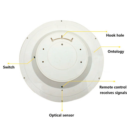 LED Moon Phase Wall Lamp with Remote Control by HitMyNeed