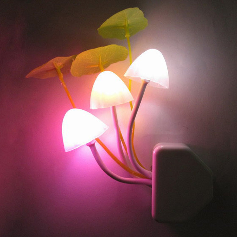 LED Mushroom Night Light Plug-In Lamp by HitMyNeed