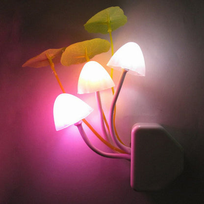 LED Mushroom Night Light Plug-In Lamp by HitMyNeed