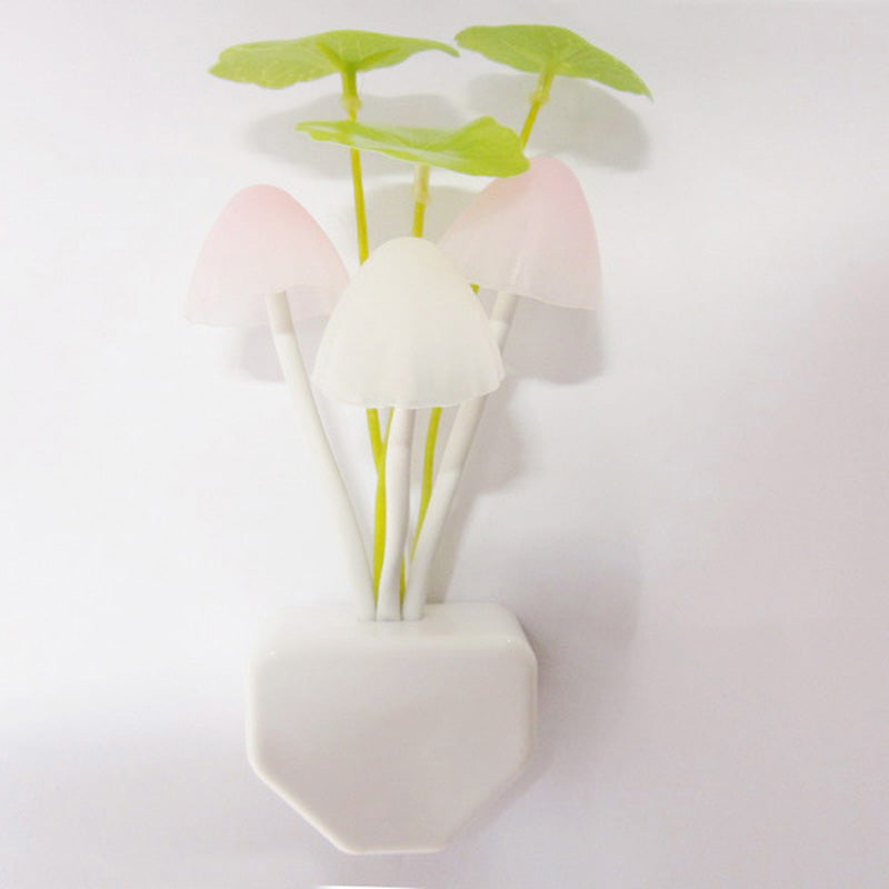 LED Mushroom Night Light Plug-In Lamp by HitMyNeed
