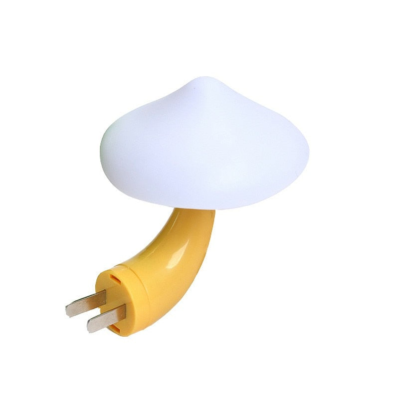 LED Mushroom Night Light Plug In with Sensor by HitMyNeed