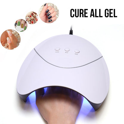LED Nail Polish Dryer Lamp with Timer by HitMyNeed