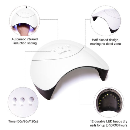LED Nail Polish Dryer Lamp with Timer by HitMyNeed