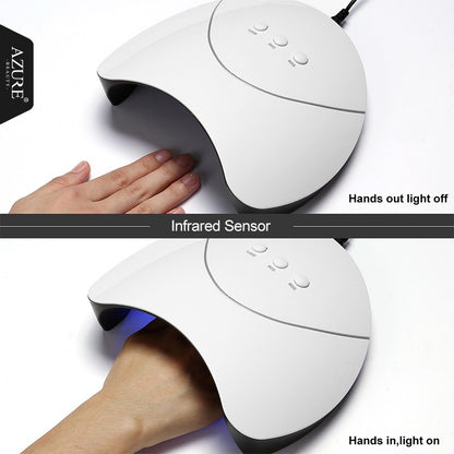 LED Nail Polish Dryer Lamp with Timer by HitMyNeed