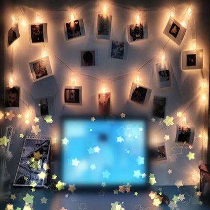 LED Photo Clip String Lights Room Decor, 1.5m by HitMyNeed