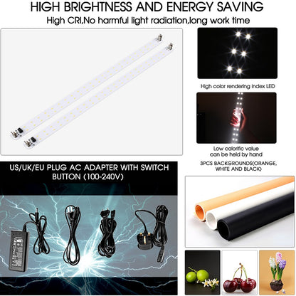LED Portable Photo Light Box Studio 60 x 60 cm by HitMyNeed