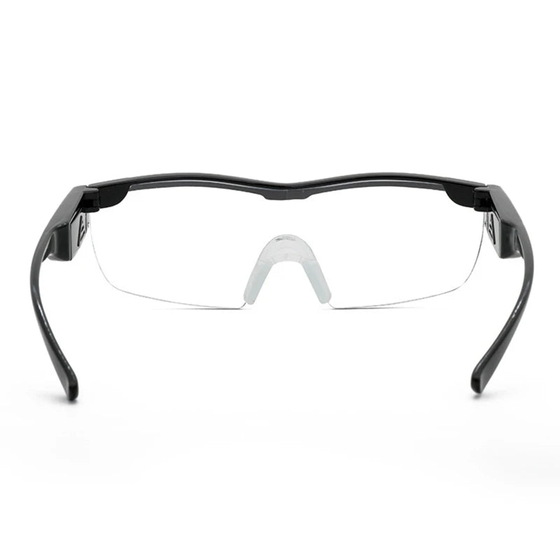 LED Reading Glasses with 2.5x Magnifying Lenses by HitMyNeed