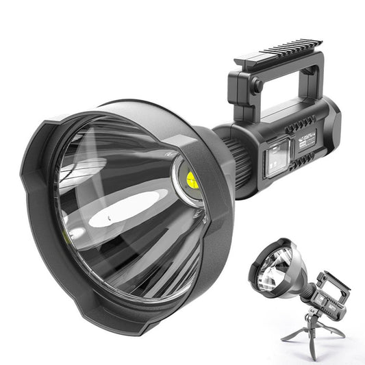 LED Rechargeable Flashlight 30W, 8000mAh, IPX6 by HitMyNeed