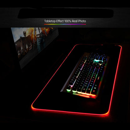 LED RGB Gaming Mouse Pad with USB Connection by HitMyNeed