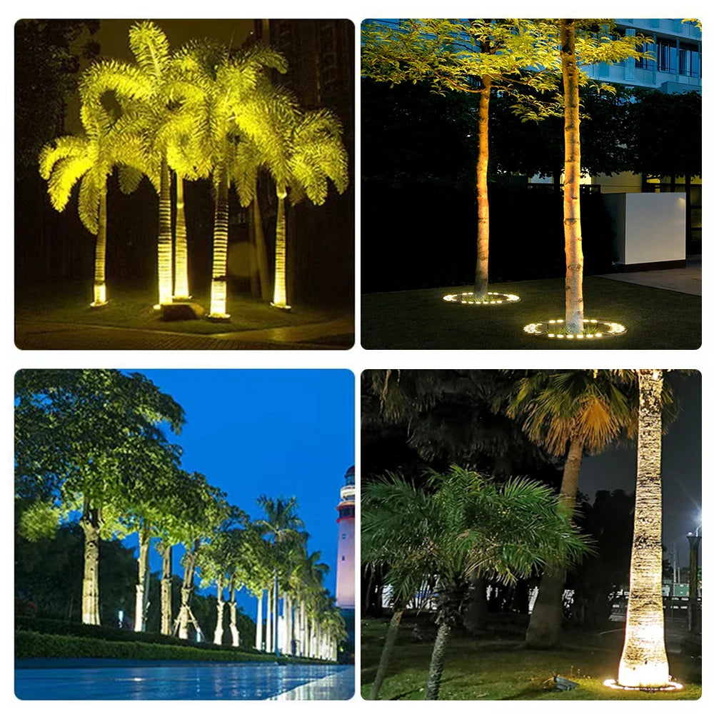 LED RGB Outdoor Tree Spot Light IP65 12W by HitMyNeed