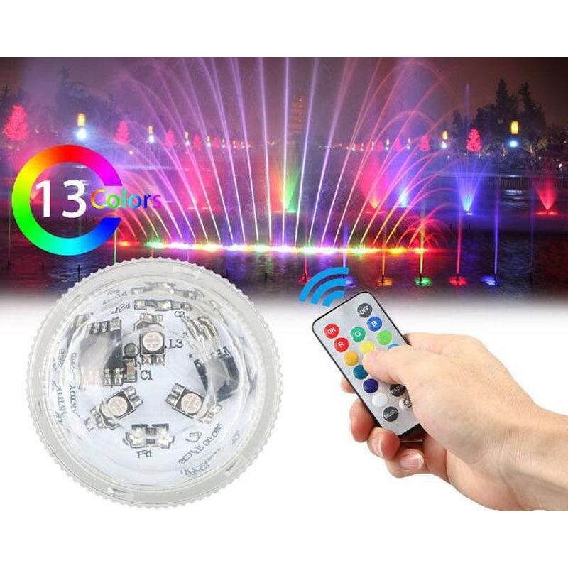 LED RGB Submersible Pool Light with Remote by HitMyNeed