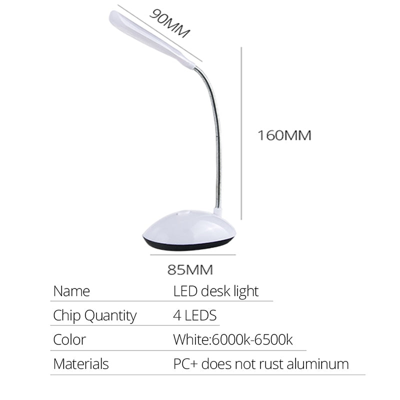 LED Rotating Night Light Lamp with Flexible Neck by HitMyNeed