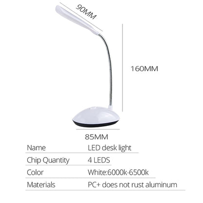 LED Rotating Night Light Lamp with Flexible Neck by HitMyNeed