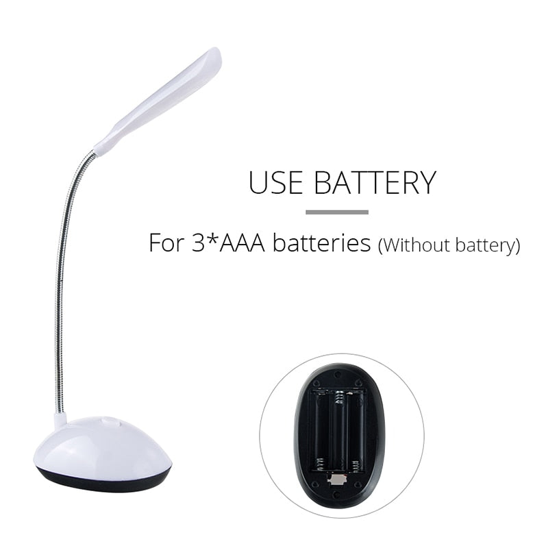LED Rotating Night Light Lamp with Flexible Neck by HitMyNeed