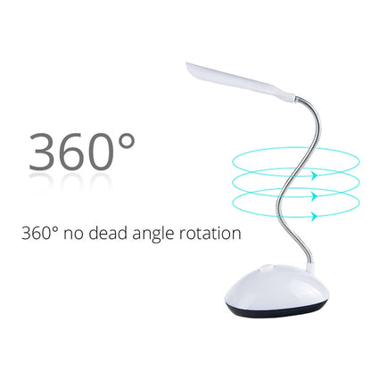 LED Rotating Night Light Lamp with Flexible Neck by HitMyNeed